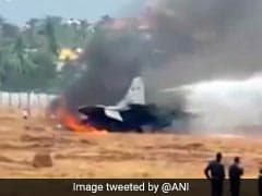 Navy Fighter Jet Crashes After Overshooting Runway In Goa, Pilot Safe