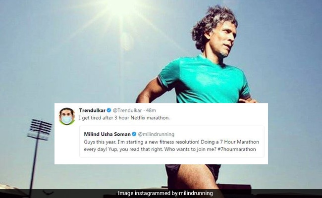 Milind Soman Asks Twitter To Join His 7 Hour Marathons. Their Reply? LOL