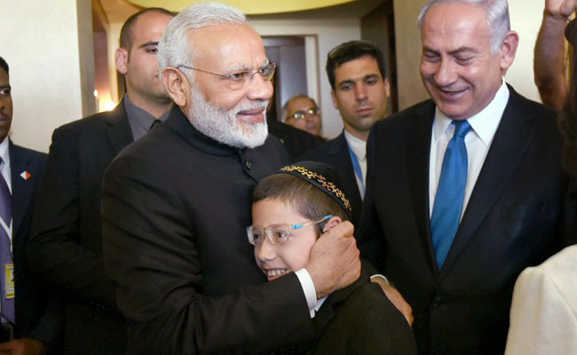 "<i>Shalom</i> And <i>Namaste</i> From India": PM To 26/11 Survivor Moshe On Turning 13