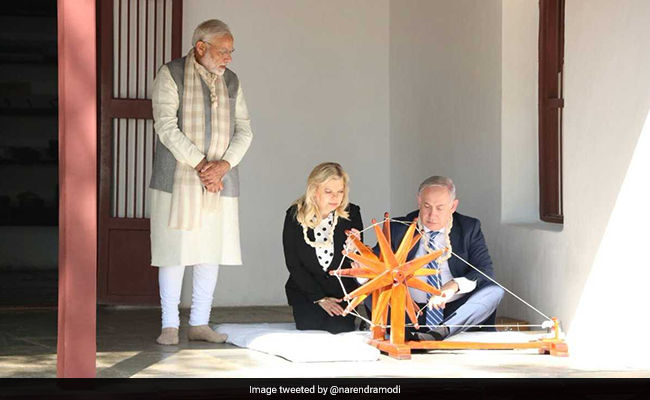 Israel PM Benjamin Netanyahu Describes Mahatma Gandhi as "Humanity's Great Prophet"