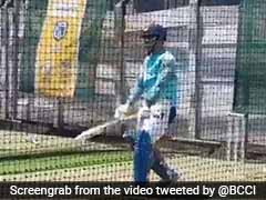 India vs South Africa: MS Dhoni Sweats It Out At The Nets Ahead Of 1st ODI