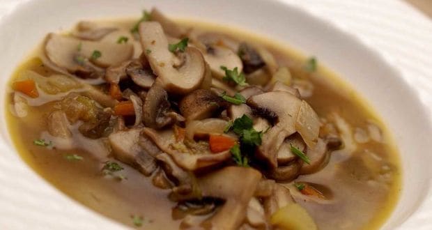 Tom Yam Soup with Mushrooms