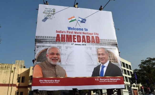 PM Modi, Benjamin Netanyahu's 8 km-Roadshow Today In Gujarat: 10 Points