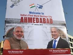 PM Modi, Benjamin Netanyahu's 8 km-Roadshow Today In Gujarat: 10 Points