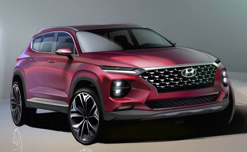 Next-Gen Hyundai Santa Fe Design Sketches Released Next-Gen Hyundai Santa Fe Design Sketches Released