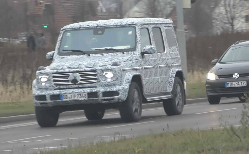 Detroit 2018: New Mercedes-Benz G-Class Debut On January 15