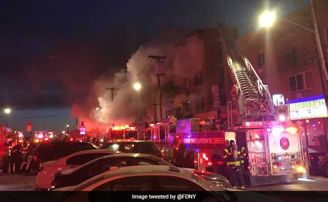 Fire In New York Apartment Building Injures 16, Including Nine Children