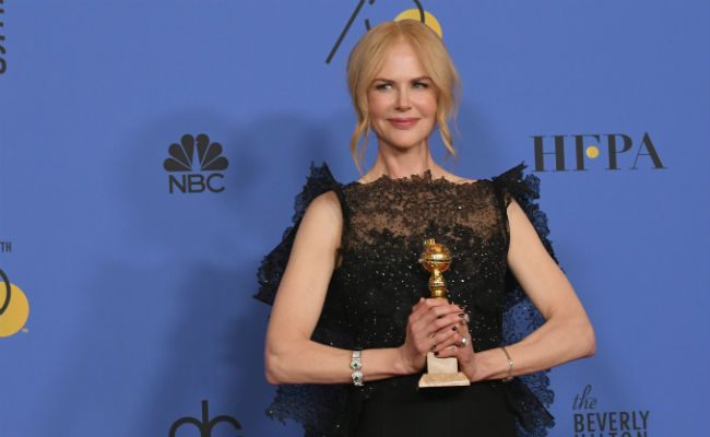 Golden Globes 2018: Nicole Kidman Didn't Thank Her Kids With Tom Cruise. It's Not The First Time