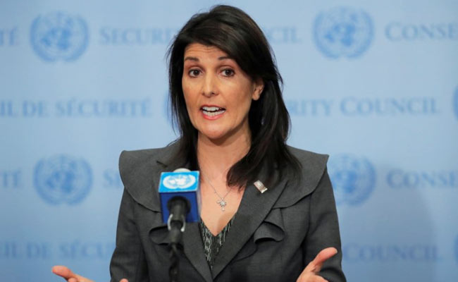 US "Will Respond" To Syria Attack Regardless Of UN Action: Nikki Haley