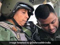Defence Minister Sitharaman Flies In Sukhoi Jet In 45-Minute Sortie