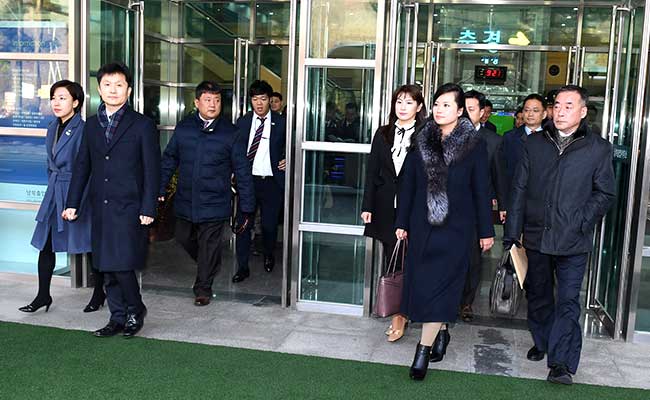 North Korea Delegates Arrive In Seoul For Pre-Olympics Inspection