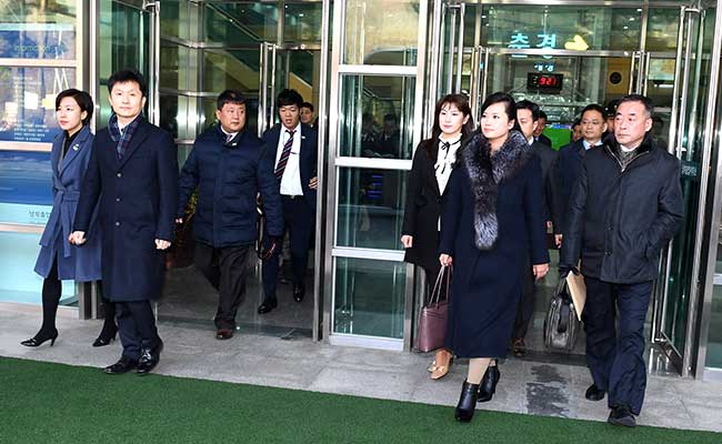North Korea Delegates Arrive In Seoul For Pre-Olympics Inspection