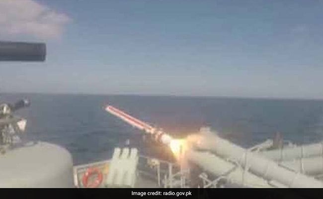 Pakistan Test Fires Indigenously-Built Naval Cruise Missile Harba