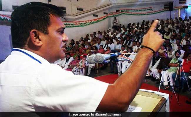 Patidar Legislator Paresh Dhanani Likely To Lead Opposition In Gujarat