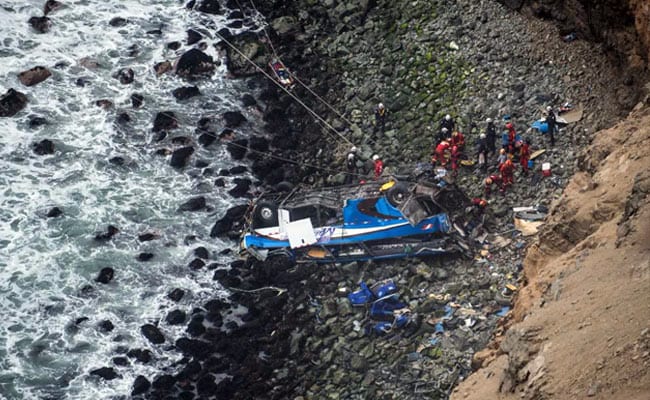 Fifty Bodies Recovered From Horrific Peru Bus Crash