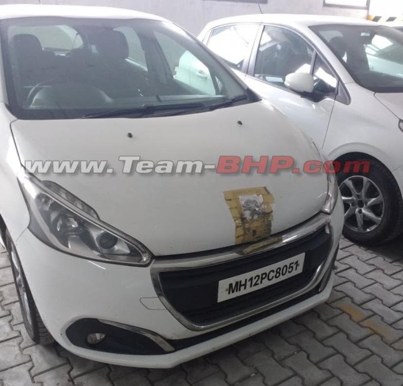 Peugeot 208 Hatchback Spotted In India Sans Camouflage