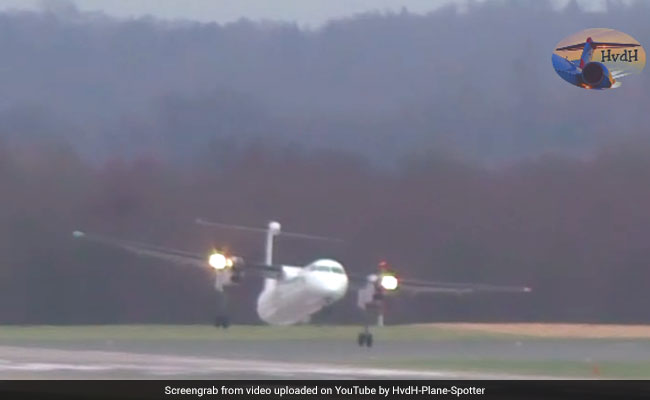 Video: Plane Battles Intense Storm To Make Dangerous Landing