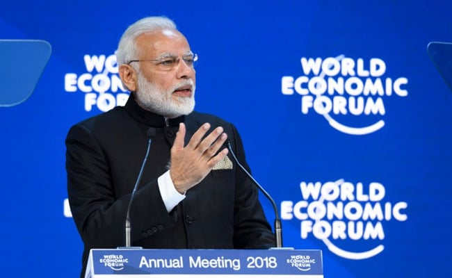 India To Become $5 Trillion Economy By 2025, Says PM Modi In Davos, Inviting Investors