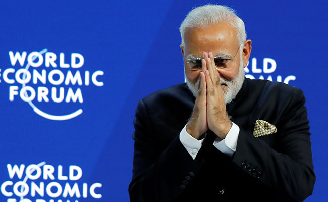 "Red Tape Out, Red Carpet In," PM Modi Tells Global CEOs In Davos: 10 Facts