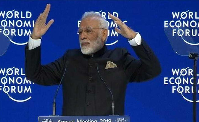 वर्ल्ड इकोनॉमिक फोरम में पीएम मोदी बोले, आज डाटा सबसे बड़ी संपदा है, 5 बातें