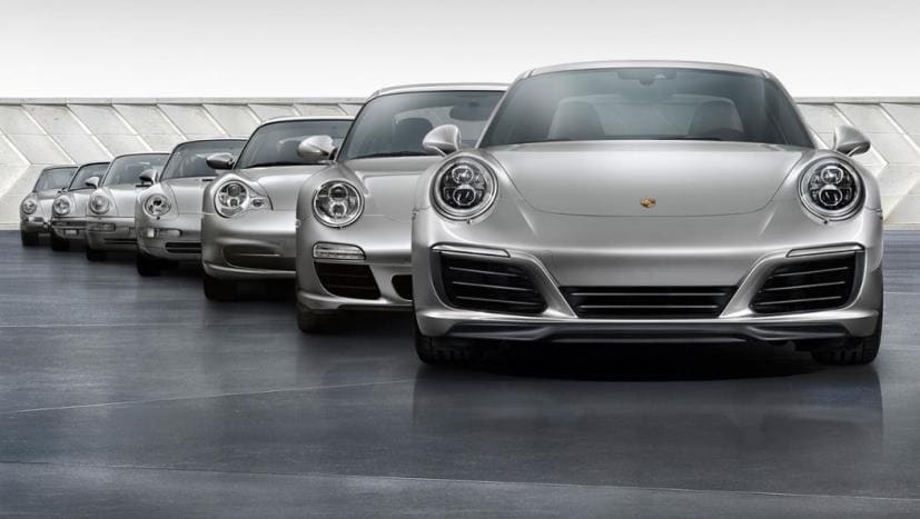 porsche 911 evolutions