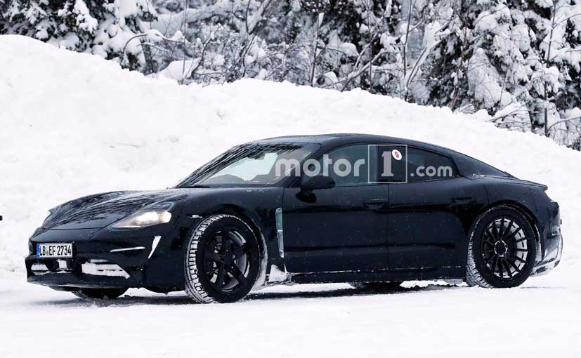 Porsche Mission E Spied Porsche Mission E Spied
