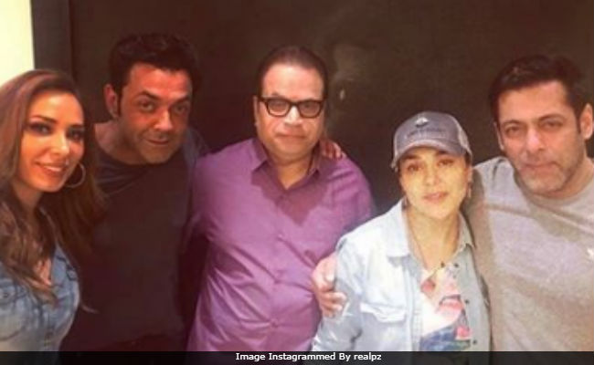 Preity Zinta's 'Unplanned' Birthday Party With Former Co-Stars Salman Khan And Bobby Deol