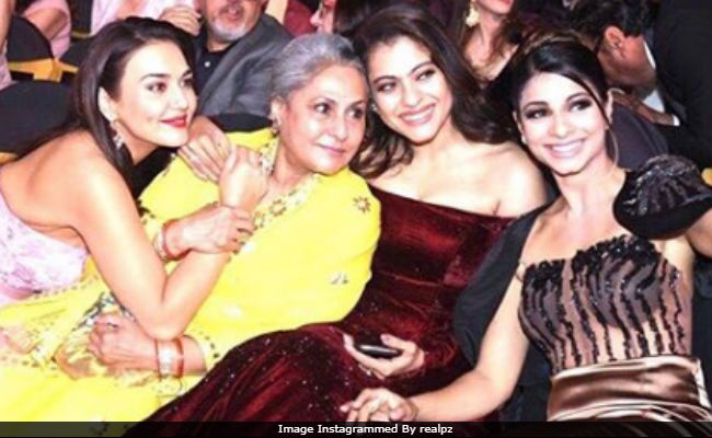 ICYMI: Preity Zinta, Jaya Bachchan, Kajol And Tanishaa In 'One Of The Highlights' Of Filmfare Awards. 'Ting'