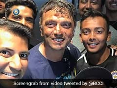 Watch: How India U-19 Team Celebrated Rahul Dravid's Birthday