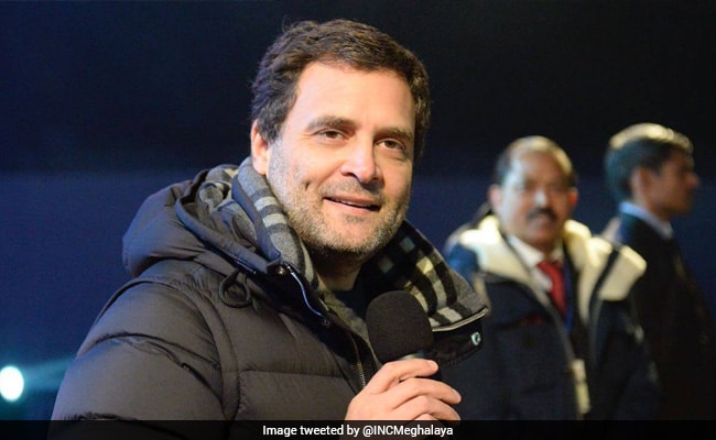 Congress Chief Rahul Gandhi Attends Rock Concert In Poll-Bound Meghalaya