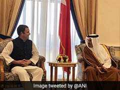 Rahul Gandhi Meets Bahrain Prince On First Foreign Trip As Congress Chief