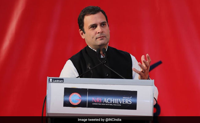 "Serious Problem At Home": Rahul Gandhi Tells Indians In Bahrain