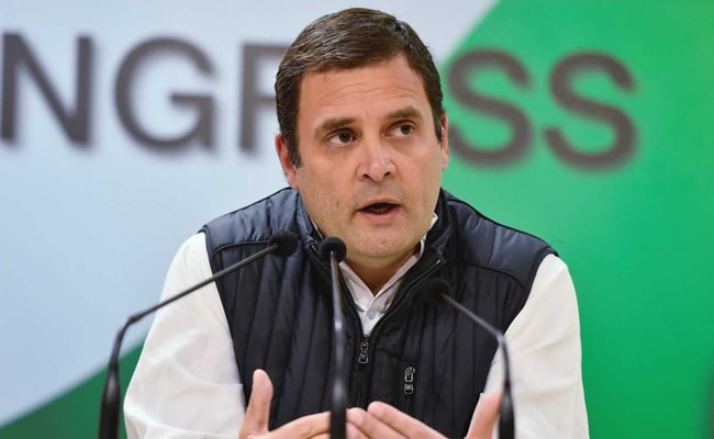 To Rahul Gandhi's Swipe At PM Modi In Davos, BJP's Stinging Comeback