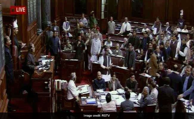Congress Protests After TDP Calls Division Of Andhra 'Hasty, Unjust' In Parliament