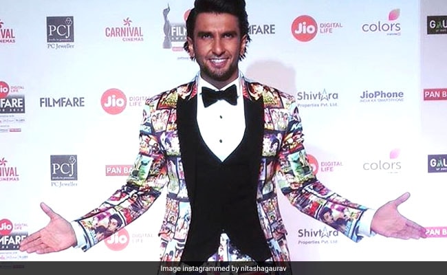 Filmfare Awards 2018: Decoding Ranveer Singh's Style With 3 Pics
