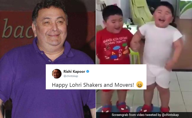 Rishi Kapoor's Happy Lohri Tweet Is As Strange As It Is Funny