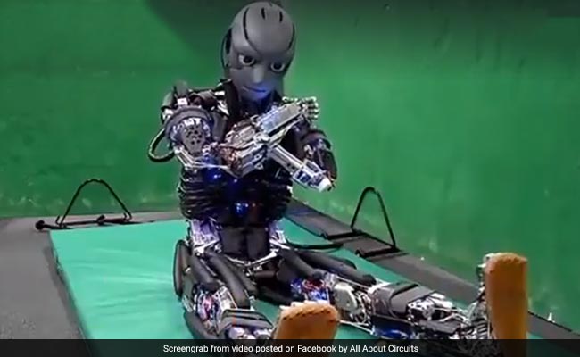 Scientists Develop Robot That Performs Push-Ups, 'Sweats' During Exercise