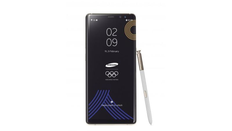 Samsung Galaxy Note 8 का ओलंपिक गेम्स लिमिटेड एडिशन वेरिएंट लॉन्च