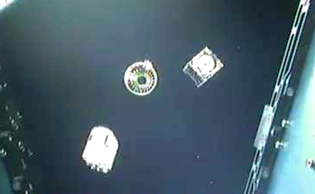 At 27,000 Km/h, ISRO's Rocket Drops 31 Satellites In Orbit. Watch Onboard Footage