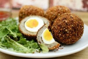 Scotch Egg And Broth