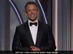 Golden Globes 2018: Host Seth Meyer Starts Show, Says "It's Going To Be A Good Year"