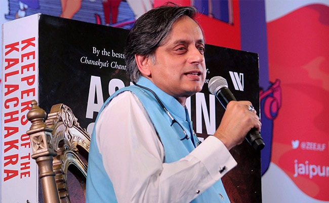 At Literature Festival, Shashi Tharoor Questions Sushma Swaraj-Backed Hindi Move At UN