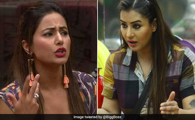 Bigg Boss 11: शिल्पा शिंदे पर चिल्लाते हुए हिना खान ने कहा- 'मैं यहां किचन में काम करने नहीं आईं...'