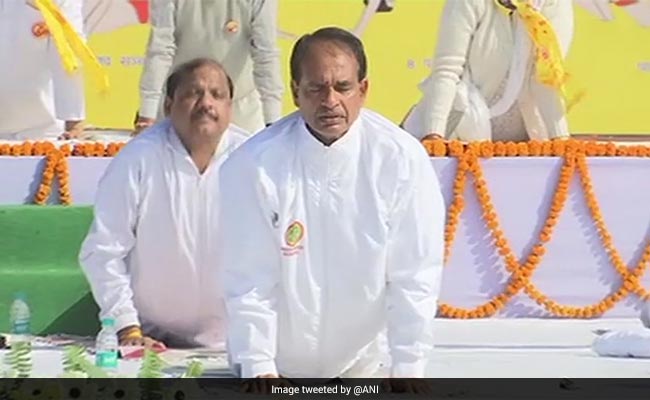 Swami Vivekananda Birth Anniversary: Shivraj Chouhan Performs Surya Namaskar, Calls It 'Best Way To Stay Fit'