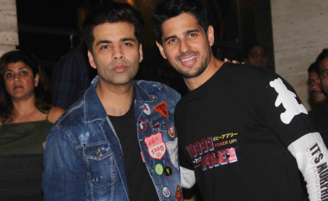 Inside Sidharth Malhotra's Birthday Bash With Karan Johar. No, Alia Bhatt Was Not There