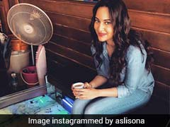 Why Are Sonakshi Sinha's Feet In A Pool Of Fish?