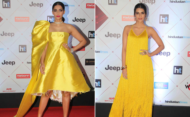 Fashion Face-Off: Sonam Kapoor Vs Kriti Sanon - Who Wore Yellow Better?