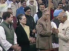 Sonia Gandhi Thumped Desk For President Kovind, Chatted With LK Advani
