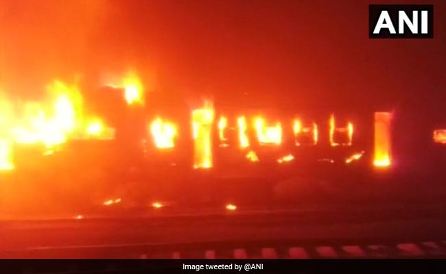 Stationary Danapur-Mokama Train Catches Fire In Bihar, No Injuries