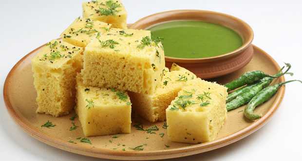 steamed dhokla